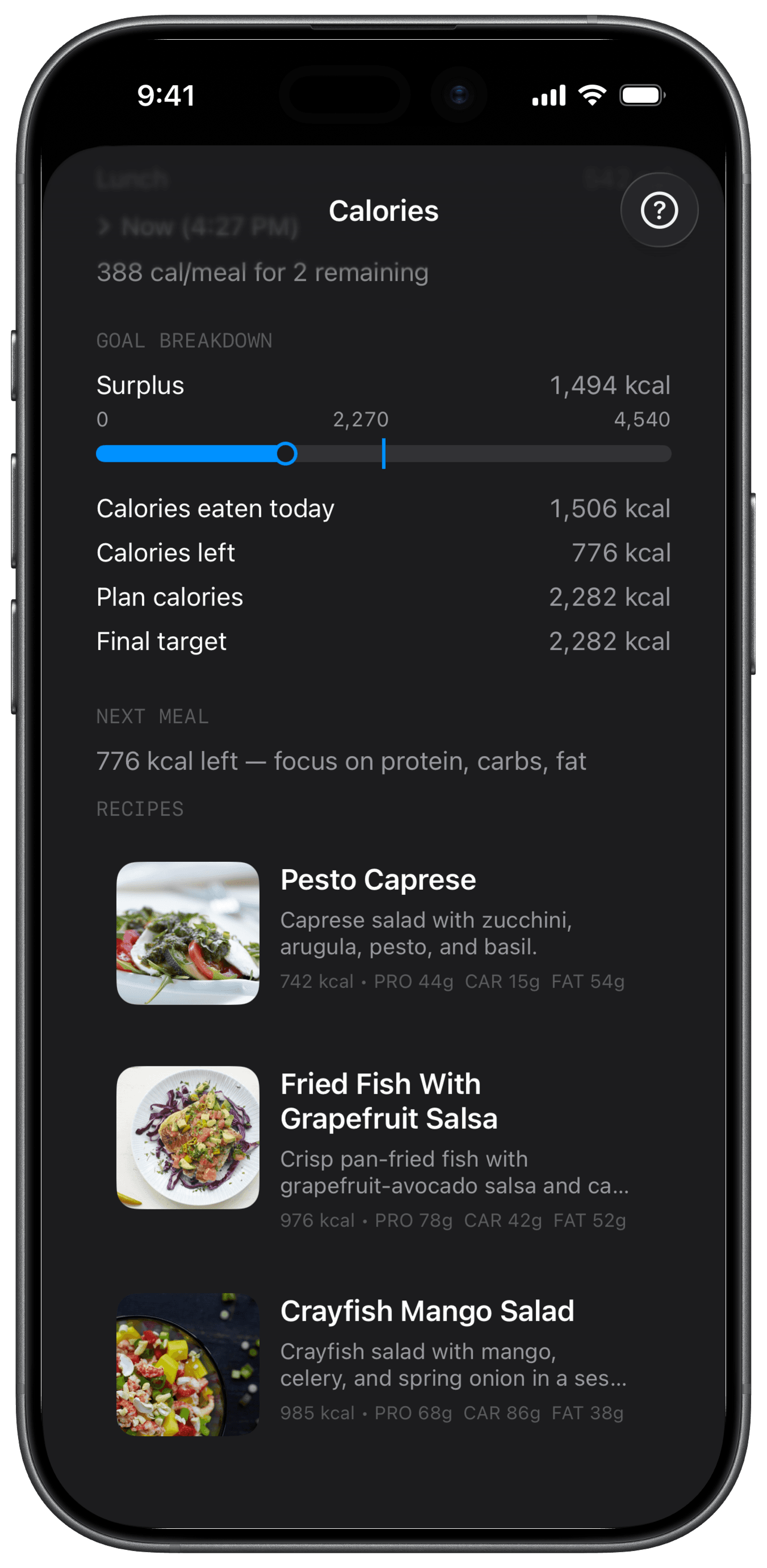 What to eat next