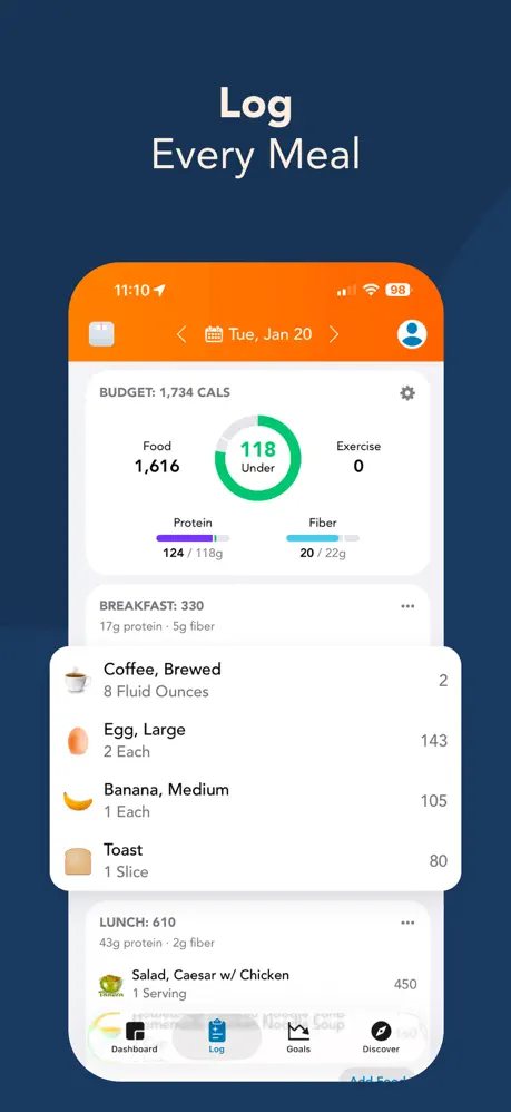 loseit screenshot