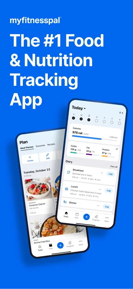MyFitnessPal screenshot