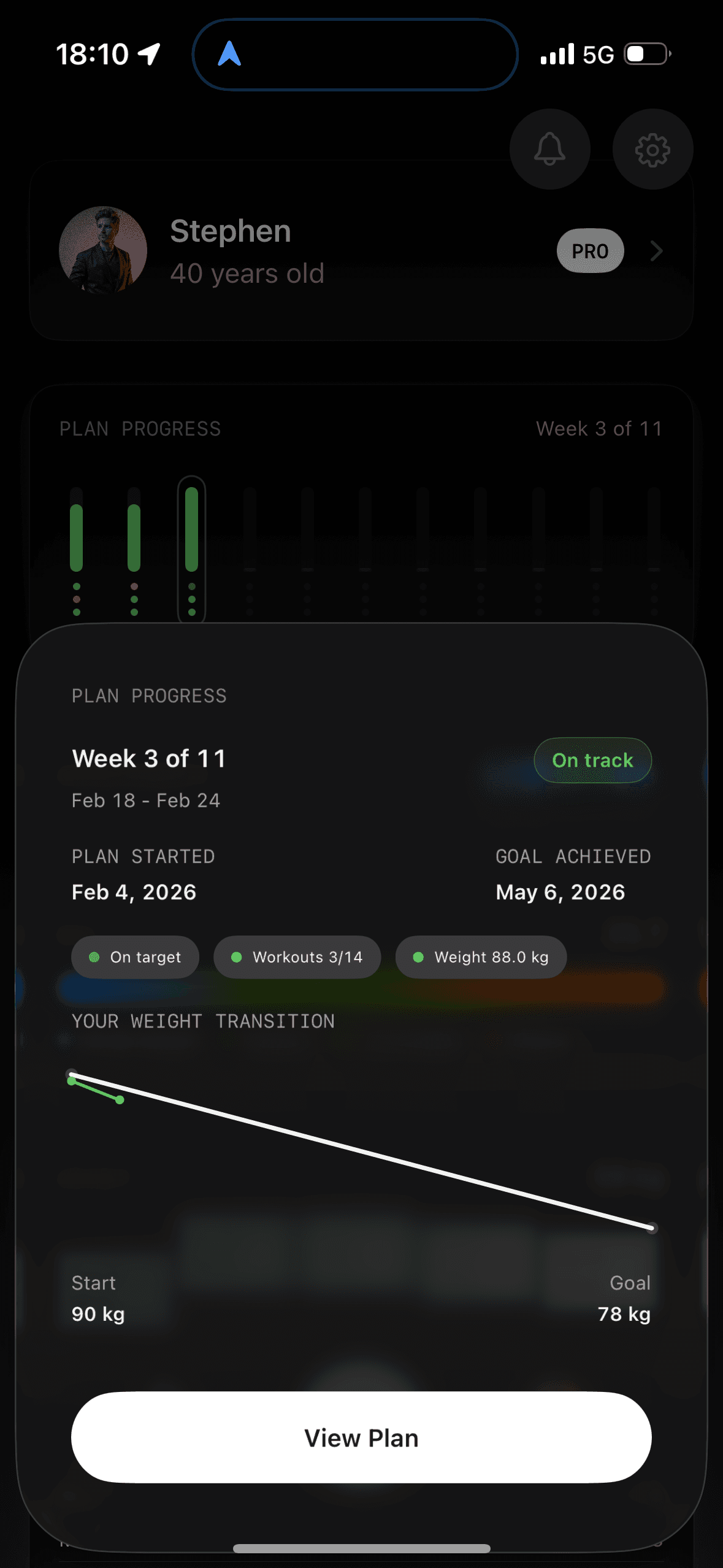 A timeline shaped by reality